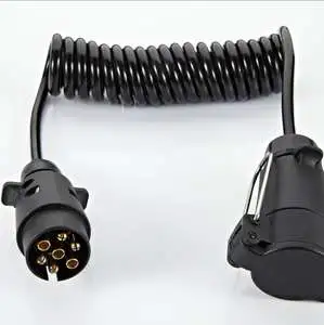 Wholesale 7 Core Trailer Cable Wire 1.5mm 1mm 0.75mm Heavy Duty Automotive 7 Way to 13 Way Trailer Cable