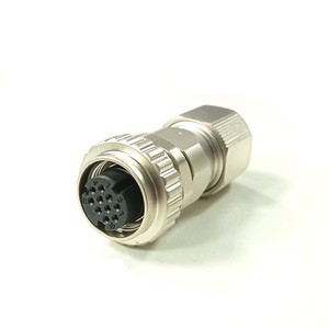 CM10 10 Pin Female Circular Connector IP67 Waterproof for Mitsubishi Yaskawa Servo Encoder