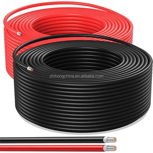 Hot Sales 10 AWG High Voltage XLPE Insulated Industrial Solar Cable Tinned Copper Wire for Solar Panel
