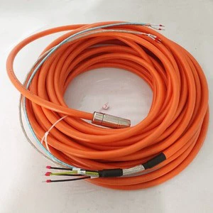 New AB Rockwell 2090-CSBM1DG-18AF16 16M Servo Motor Power Cable - Low Capacitance for Kinetix 5700 Drive