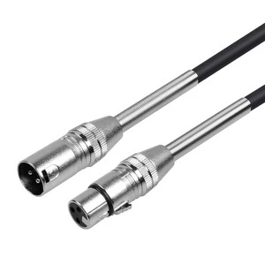 High Quality Balanced XLR Cable XLR Microphone Cable Male to Female With Multiple Lengths 3ft 10ft 15ft 20ft 50ft