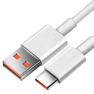 1M Super Fast Charging USB C Cable PVC Jacket Braided Shielded Mobile Phone Data Cord USB Type C Wire for Camera Computer Use