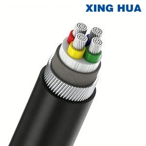 Flame Retardant Fire Resistant Industrial Railway Power Cable YJLV22 Low Voltage XLPE Insulated PVC Jacket Oxygen Free Aluminum