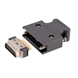 Motor PLC 3M Industrial SCSI Board Server Plug 14P/20P/26P/36P/50P Adapter Wire Bonding MDR Connector