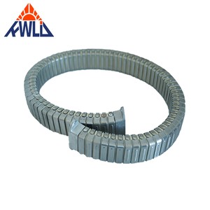 DGT Type Conduit Shield Guarding Servo Cables Via Engineering Plastic Liner in Robotic Arms Against Abrasive Wear