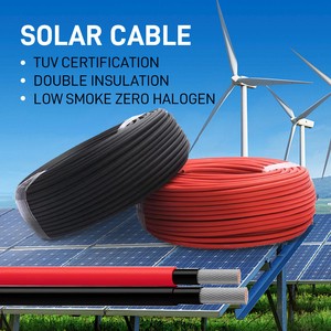 Wholesale for Super Solar DC Cable 6mm2 Tinned Copper Core XLPO Insulated 1000V-1500V PV Power Cable for Solar Panel