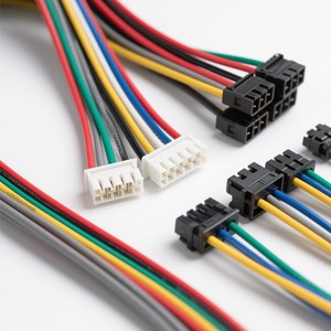 Custom Industrial Wire Harness OEM ODM Tinned Copper Cable Assembly CE RoHS For Robot Motor PLC Sensor Automation Equipment