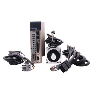 Servo Motor Kits with 750W 3000Rpm Speed 80mm Flange 2.39Nm Torque CNC AC Servo Motor with Driver