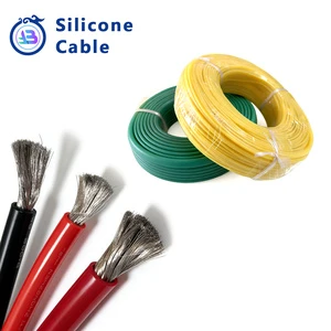 600v 200c Ultra Flexible High Temperature 6awg 18 16 15 14 13 12 10 8 6awg 4awg 2awg Battery Cable Silicone Wire