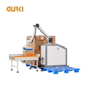 GURKI Stacking Robot Palletizer For Bags And Carton Stacking System Box Palletizing Machine