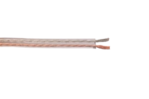 Premium Hi-Fi 200 Strands Transparent Flexible OFC Pure Copper Audio Speaker Wire Cable for Home Theater System