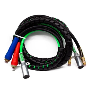 New US 12ft 3-in-one PVC/TPE/TPU Plug Trailer Cable For Truck Trailer RV Parts