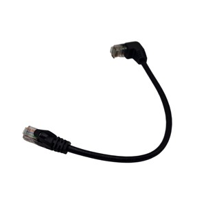Industrial Right Angle RJ45 Ethernet Patch Cable for Network LAN With High Speed Data Transfer Custom Wire Harness