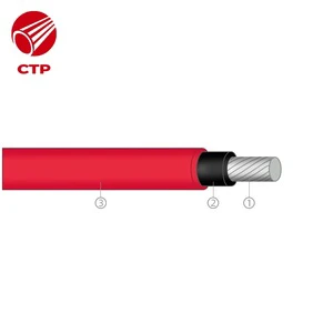 Tinned Copper Core Stranded DC Solar Cables with XLPE/PE Insulation 4mm/6mm/10mm Sizes for Solar Energy Systems Made in Vietnam