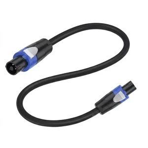 4-Pin Speakon OFC Lead Nl4fc Ohmic Head Four Two Core Speaker Plug Connecting Microphone Audio Cable for Concert Sound System