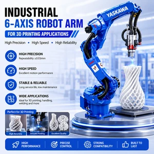 Yaskawa Motoman High Speed Robot GP12 6 Axis Industrial Robot Arm 12kg Payload 1440mm Reach for Welding Handling 3D Printing