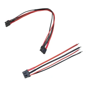 Amass XT30(2+2)-F Adaptor Connector High Mechanical Stability 4-Pin Power Cable for Xiaomi Servo Motor Custom Length DC Contact