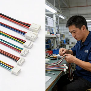 2/3/4/5/6Pin SM2.54 PVC Harness UL1007 Tinned Copper Cable Assembly Aviation Plug 300V IP65 Automotive LED Industrial Electronic