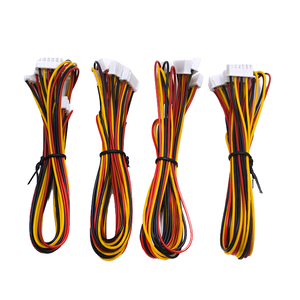 SH-32 Factory Custom 5mm 1.5mm XH2.5 JST 1007 24AWG Colorful 6P Rubber Jacket Wiring Harness Cable Assembly 12V For