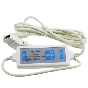 Rievtech PLC Download Cable Interface Between PLC and PC USB Connection Cable