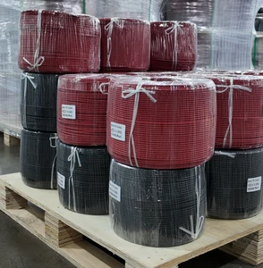 Weatherproof Solar Cable H1Z2Z2-K for Photovoltaic Installations with XLPO Jacket UV Resistant Halogen Free