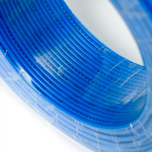 Multiple Size 1.5 2.5 4 6 mm Flexible Electric Wires BV PVC Copper Cable 2 Core 750V Construction Roll 100m