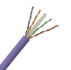 Network Cable U/UTP F/UTP CAT6 23 AWG BC Conductor PVC Jacket CAT6 Cable