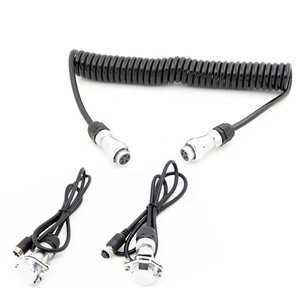 1 Channel Trucks Trailers Cable 0.4m*4m*0.4m 5pin Metal Connector Cable for Truck/lorry/caravan Rear View Camera System