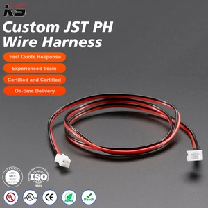 JST PH Gh 1.25 Pitch Silver Plated Copper Wire Connector Adapter Interface Cable Assembly Harness for Industrial Equipment