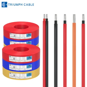 SOLAR CABLE 62930 2 4 6 8 10 12 14 MM Solar Electrical Wires H1z2z2-k Photovoltaic Cable 6mm2 TUV Dc Ac Cable Xlpe Solar Cable