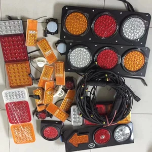 12V Trailer Light Kit Trailer Lamp Set With Cable Trailer Parts
