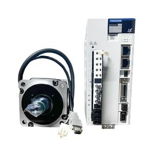 Original 750w Yaskawa AC Servo Motor and Driver with Brake Suitable for 1-3kW Laser Cutting Machine