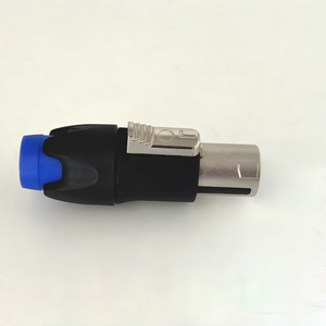Stage Equipment 4 Pole Compatible Speaker Cable Plug Audio Cable Connector
