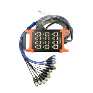 OEM Channels XLR Input Output Stage Box Mixer Speaker Wire RCA Bulk Music Stage Snake Cable