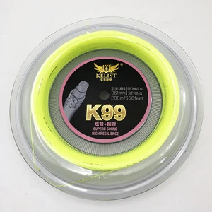 Factory Arrival Quality Thin Better Sound Nylon Badminton String Reel for 0.61mm