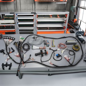 Custom Logo Fiber Optic Automotive Farm Equipment Trailer Brake Car Seat Wire Harness Kits Cable Assemble