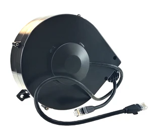 8cores Spring Cable Loaded Auto Retractable Plastic Hose Reel Cable Reel Roller DYH-1703