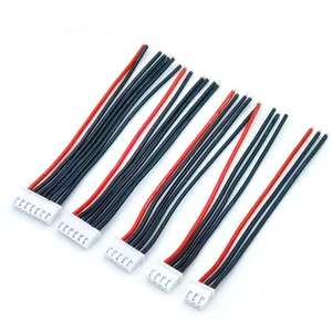1/2/3/4/5/6/8S Battery Cable Balance Plug Extension Wire Silicone 100mm Adapter Cable for LiPo Battery Balance Charging 20AWG