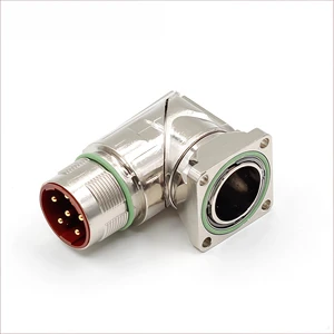 Servo Motor Encoder Power Socket 6 8 Pin Round Industrial M23 923 a S Connector