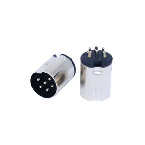 High Quality DIN Male/Female Connector Brass Contact Circular Jack With 3 6 8 9 13 Pin Options For Audio Video System