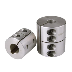 COUP-LINK Rigid Coupling Stainless Steel Clamp Shaft Coupler for Servo Stepper Motor Connector CNC Machine 3D Printers