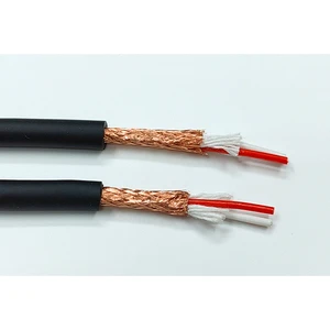 Microphone Cable 22AWG OFC Guitar Audio Cable Wire Copper 2 Core Twisted Double Foil Shielded Hifi Flexible Stage DMX Cables