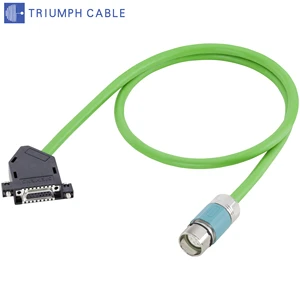 Encoder Cable S120 6FX5002-2CA34 Servo Cable Control Communication Bus Cable Assembly Connector Suitable for Siemens Drive CLiQ