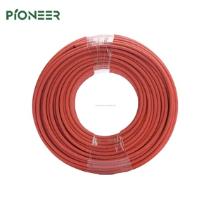 Direct Factory XLPE/XLPO Stranded Solar Wire PV1-F Solar Pv Cable 4mm2 6mm2 for Industrial Solar Panel Application