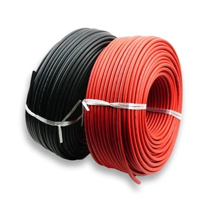 Photovoltaic Solar PV-YJYJ DC Power Cable LSOH Material XLPO/XLPE Insulation 1500V 1x2.5mm2