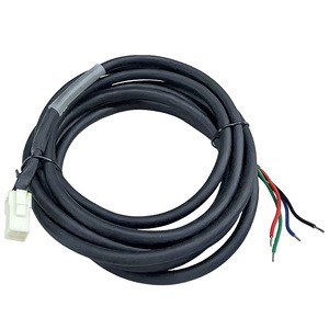 Servo Cable 57 Series Nylon Rubber Cable Wire Harness 4AP 3m Shielded Twisted Pair IP67 for CNC Machinery & Industrial Robots