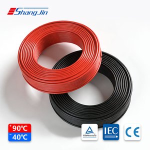 Wholesale Solid Conductor XLPE PV Cable Residential Solar Panel System for 1800V DC Industrial Solar Power Plant PV1-F
