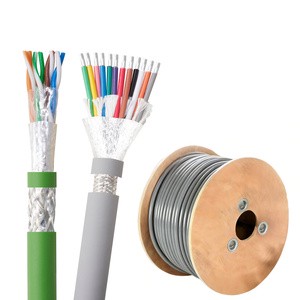 High-Flex Industrial Robot Cable Torsion-Resistant Servo Wire Oil-Resistant 8 10 15 18 Million Bending PUR Machine Tool Wire