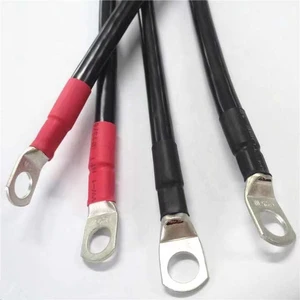 BVR25 260mm Length SC25-10 Copper Nose Red/Black Battery Cable