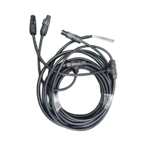 Custom IP68 SJTW Stage Light Cable with DC Plug T Connector Nylon 5m 20A 3x2.5mm2 500V for Instrumentation
